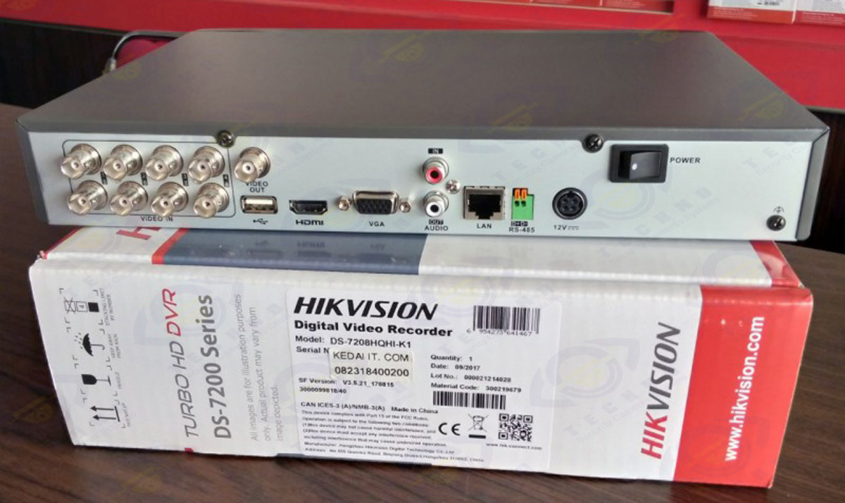 قیمت دوربین مداربسته و dvr هایک ویژن
