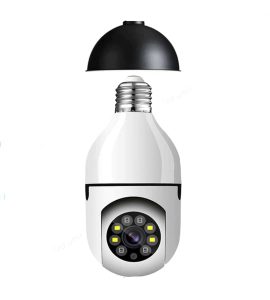 خرید دوربین مداربسته 360 درجه لامپی سیمکارت خور